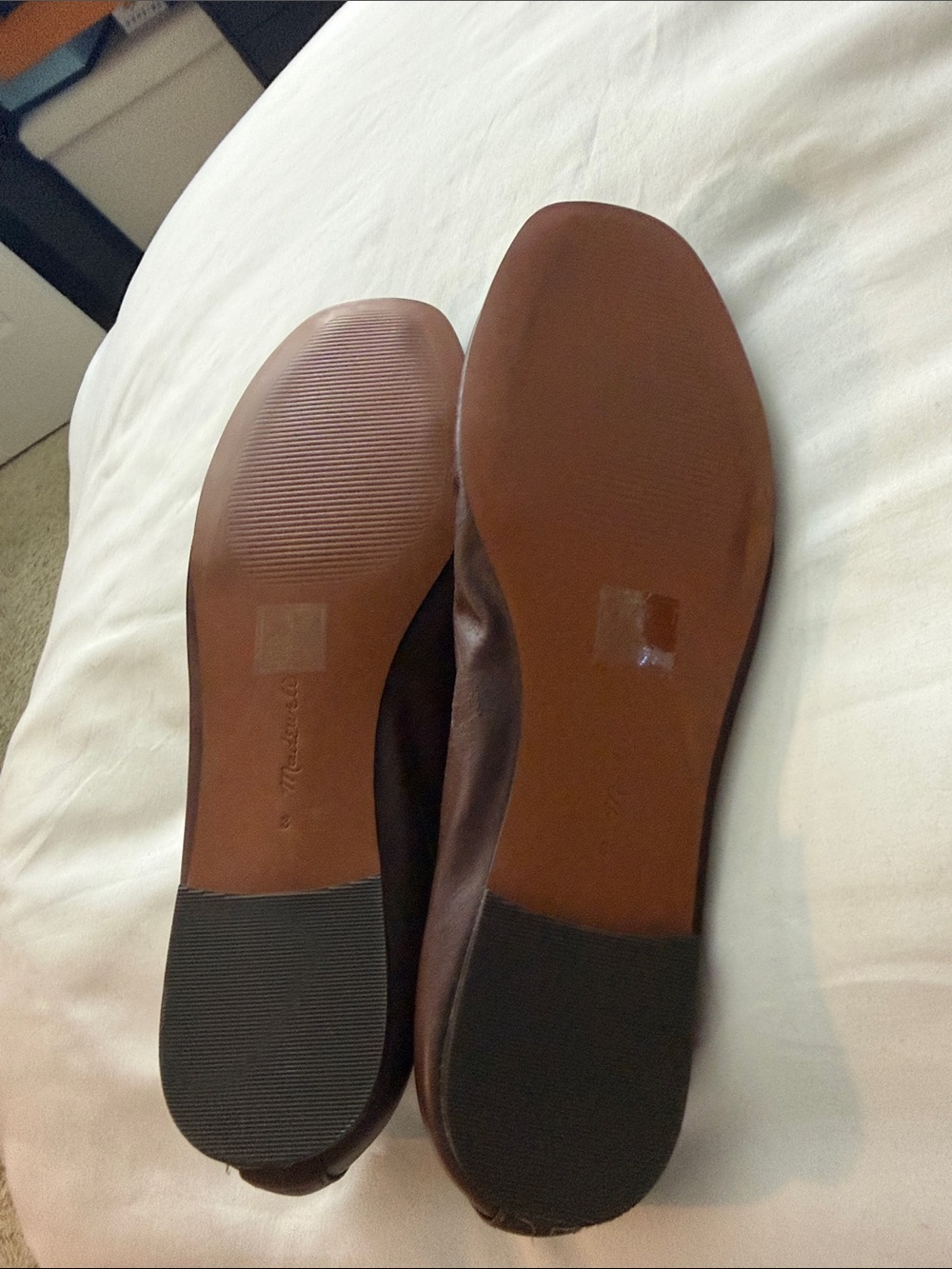 Madewell The Greta Ballet Flat in brown - Picture 4 of 4